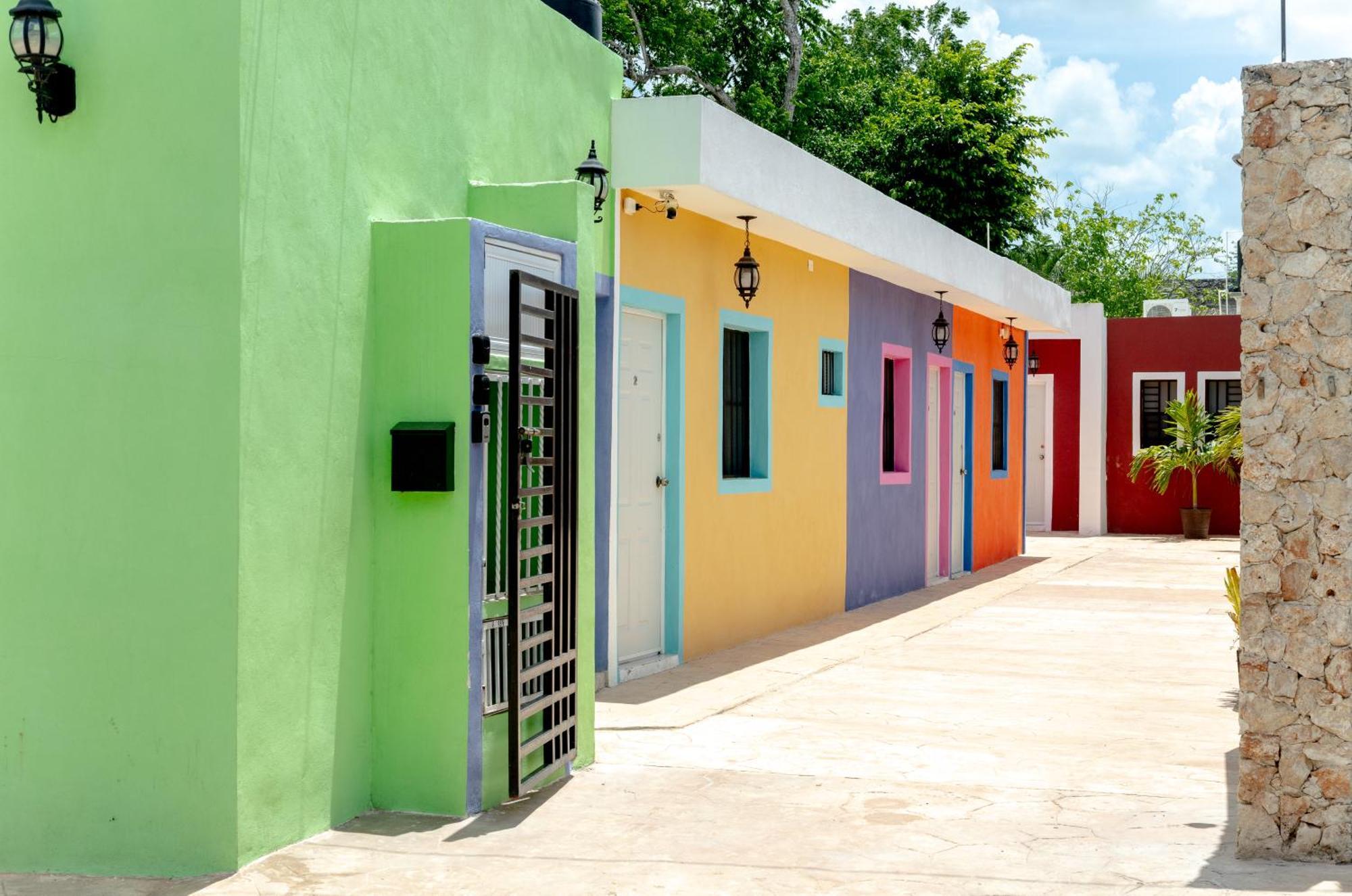 In Wotoch Departamentos Con Estacionamiento Valladolid (Yucatan) Exterior foto